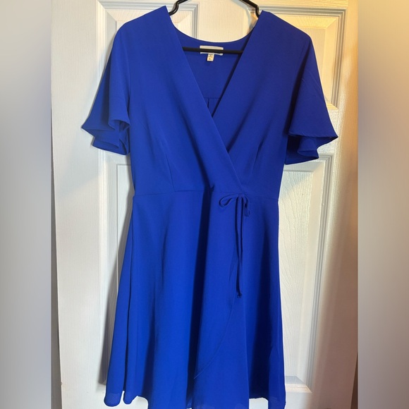 Beautiful blue Monteau dress size Large. - Picture 1 of 3